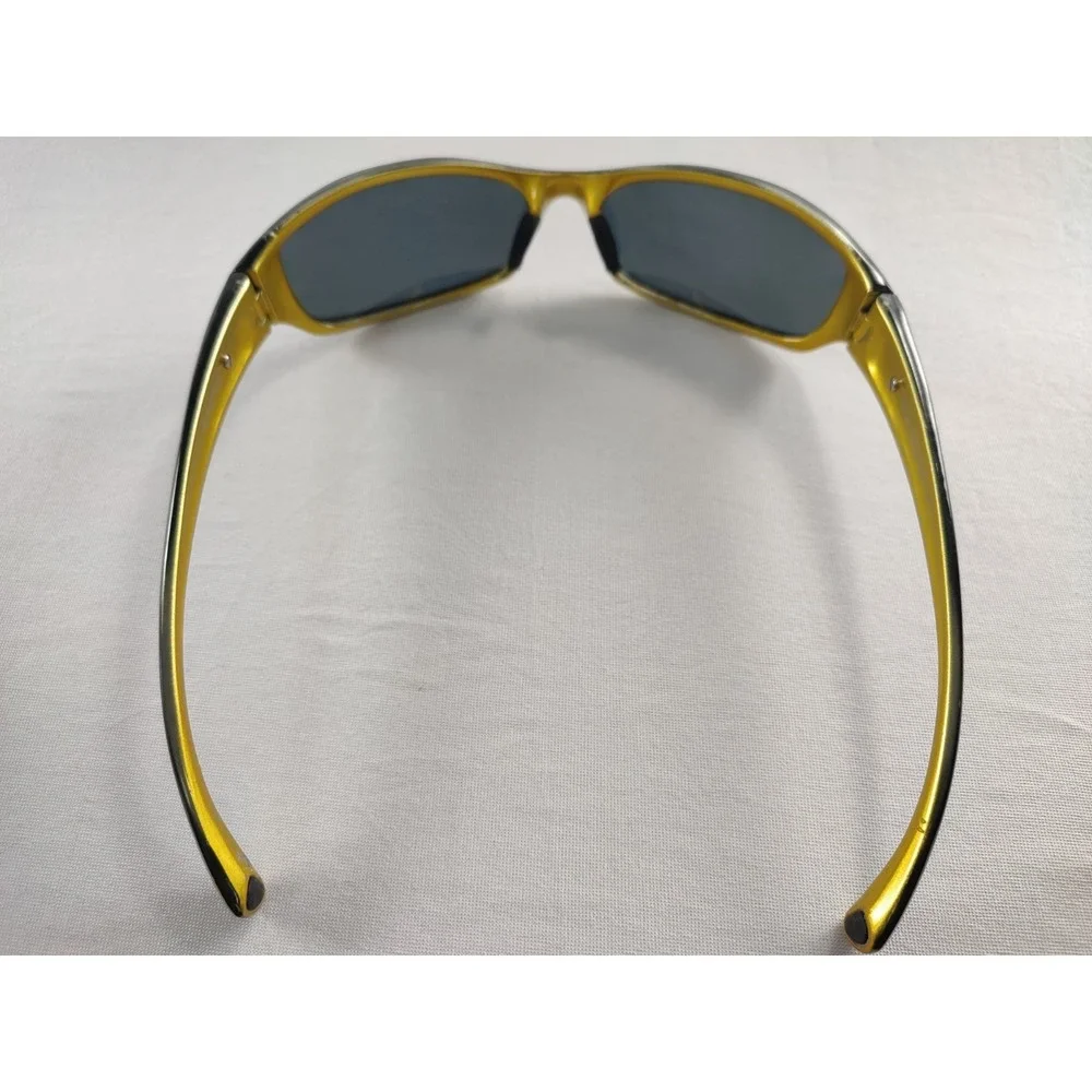 Suncloud‎ Hook Polarized Sunglasses Brown Fade Yellow Rectangular Wrap